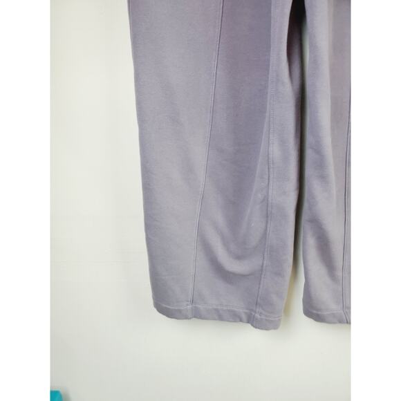 Athleta Retroplush Pants Womens Medium Elastic Waist Sweatpants Straight Leg - Picture 3 of 15